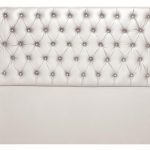 Paris rúmgafl 180 PU hvítt