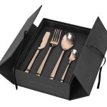 Broste Hune hnífapör titanium espresso f/4
