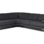 Natuzzi Editions hornsófi C054 vinstri 1576 svartur